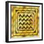 Gold Design 4-Art Deco Designs-Framed Giclee Print