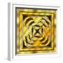 Gold Design 5-Art Deco Designs-Framed Giclee Print