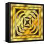 Gold Design 5-Art Deco Designs-Framed Stretched Canvas