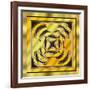 Gold Design 5-Art Deco Designs-Framed Giclee Print