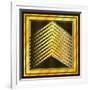 Gold Design 6-Art Deco Designs-Framed Giclee Print