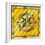 Gold Design 7-Art Deco Designs-Framed Giclee Print