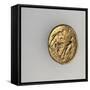 Gold Didramma known as Oro Del Giuramento, 289 Bc, Recto. Roman Coins, 3rd Century BC-null-Framed Stretched Canvas