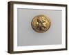 Gold Didramma known as Oro Del Giuramento with Beardless Two-Faced Head-null-Framed Giclee Print