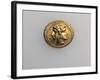 Gold Didramma known as Oro Del Giuramento with Beardless Two-Faced Head-null-Framed Giclee Print