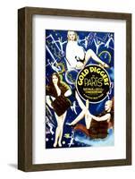 Gold Diggers in Paris - Movie Poster Reproduction-null-Framed Photo