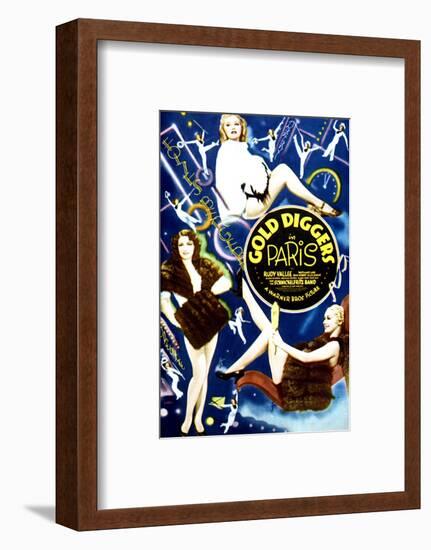 Gold Diggers in Paris - Movie Poster Reproduction-null-Framed Photo