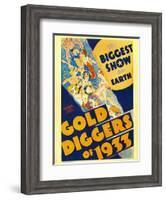 Gold Diggers of 1933, Window Card, 1933-null-Framed Art Print