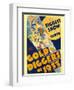 Gold Diggers of 1933, Window Card, 1933-null-Framed Art Print