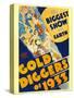 Gold Diggers of 1933, Window Card, 1933-null-Stretched Canvas