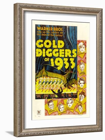 Gold Diggers of 1933-null-Framed Art Print