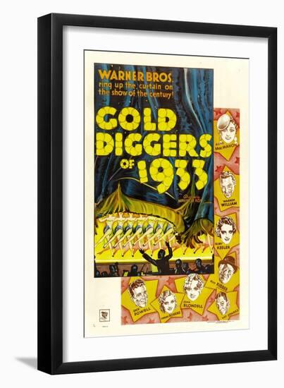 Gold Diggers of 1933-null-Framed Art Print