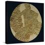 Gold Disk Showing a Figure of a Warrior Toltech Myth-null-Stretched Canvas
