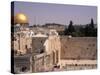 Gold Dome of Western Wall, Jerusalem, Israel-Bill Bachmann-Stretched Canvas