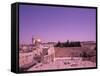 Gold Dome of Western Wall, Jerusalem, Israel-Bill Bachmann-Framed Stretched Canvas