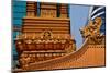 Gold Dragons. Golden Temple Roof Top-William Perry-Mounted Photographic Print