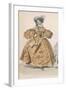 Gold Dress 1830S-F Lix-Framed Art Print