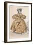 Gold Dress 1830S-F Lix-Framed Art Print