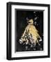 Gold Dress White Dots Two-OnRei-Framed Art Print