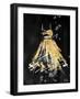 Gold Dress White Dots Two-OnRei-Framed Art Print