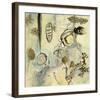 Gold Dust II-Lorello-Framed Giclee Print