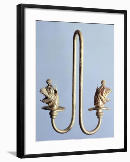 Gold Earring from Milo-null-Framed Giclee Print