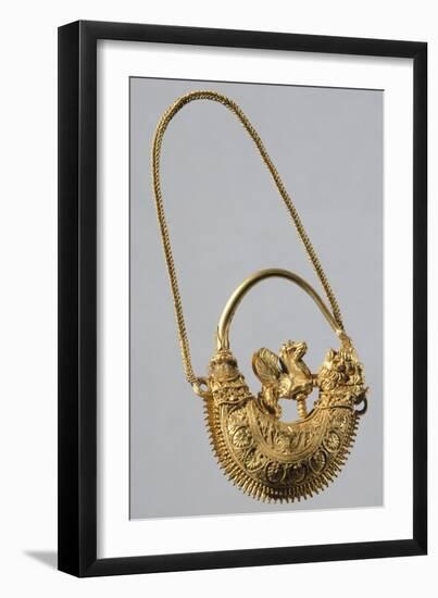 Gold Earring from Volos-null-Framed Giclee Print