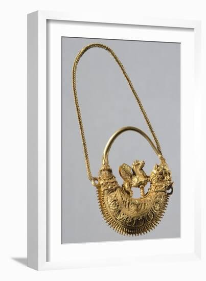 Gold Earring from Volos-null-Framed Giclee Print