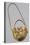 Gold Earring from Volos-null-Stretched Canvas