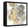 Gold Edged Neutral II-Chris Paschke-Framed Stretched Canvas