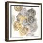 Gold Edged Neutral II-Chris Paschke-Framed Art Print