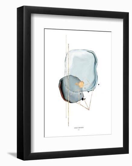 Gold Edition No 1-Design Fabrikken-Framed Art Print