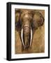 Gold Elephant-Patricia Pinto-Framed Art Print
