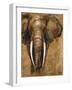 Gold Elephant-Patricia Pinto-Framed Art Print