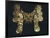 Gold Embossed Funerary Mask Decorated with Pendants Originating from Restrepo-null-Framed Giclee Print