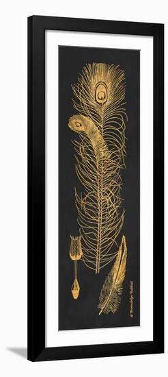 Gold Feathers II-Gwendolyn Babbitt-Framed Premium Giclee Print