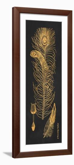 Gold Feathers II-Gwendolyn Babbitt-Framed Premium Giclee Print