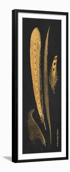 Gold Feathers IV-Gwendolyn Babbitt-Framed Premium Giclee Print