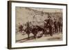 Gold Fever. Prospectors Going to the New Gold Field-John C.H. Grabill-Framed Art Print