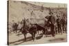 Gold Fever. Prospectors Going to the New Gold Field-John C.H. Grabill-Stretched Canvas