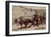 Gold Fever. Prospectors Going to the New Gold Field-John C.H. Grabill-Framed Art Print