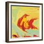 Gold Fish 2-Rabi Khan-Framed Art Print