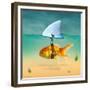 Gold Fish-Mark Ashkenazi-Framed Giclee Print