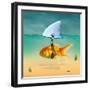 Gold Fish-Mark Ashkenazi-Framed Giclee Print