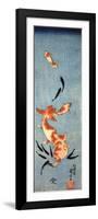 Gold Fish-Kuniyoshi Utagawa-Framed Premium Giclee Print