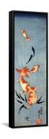 Gold Fish-Kuniyoshi Utagawa-Framed Stretched Canvas