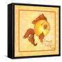 Gold Fish-Elizabeth Medley-Framed Stretched Canvas