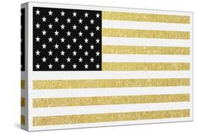 Gold Flag 1-Natasha Wescoat-Stretched Canvas