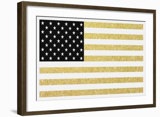 Gold Flag 1-Natasha Wescoat-Framed Giclee Print