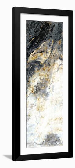 Gold Flecks Mood 2-Kimberly Allen-Framed Art Print